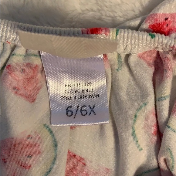 Girl’s Watermelon Romper - Picture 2 of 4